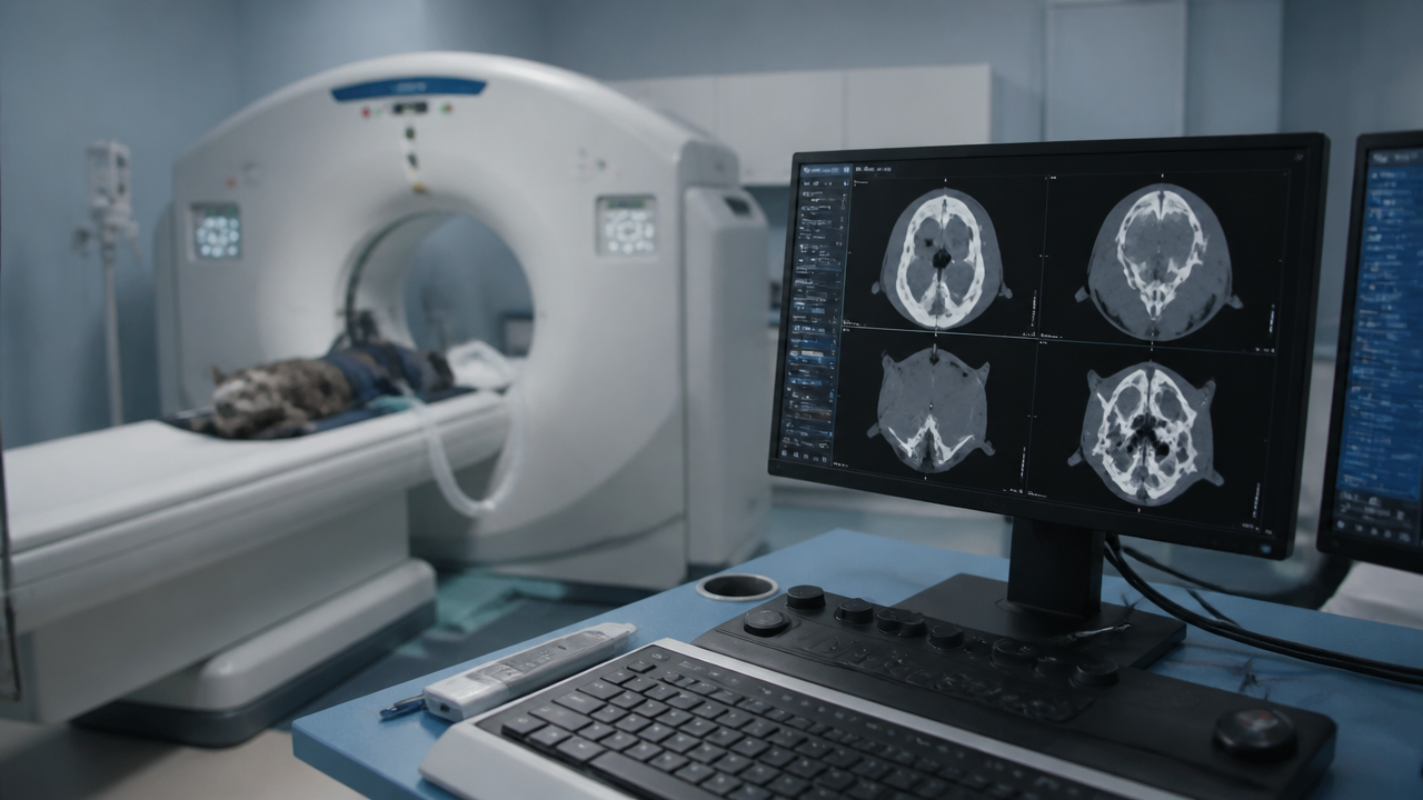 Cover image for the article 7 Things a CT Scan Reveals in Veterinary Radiology