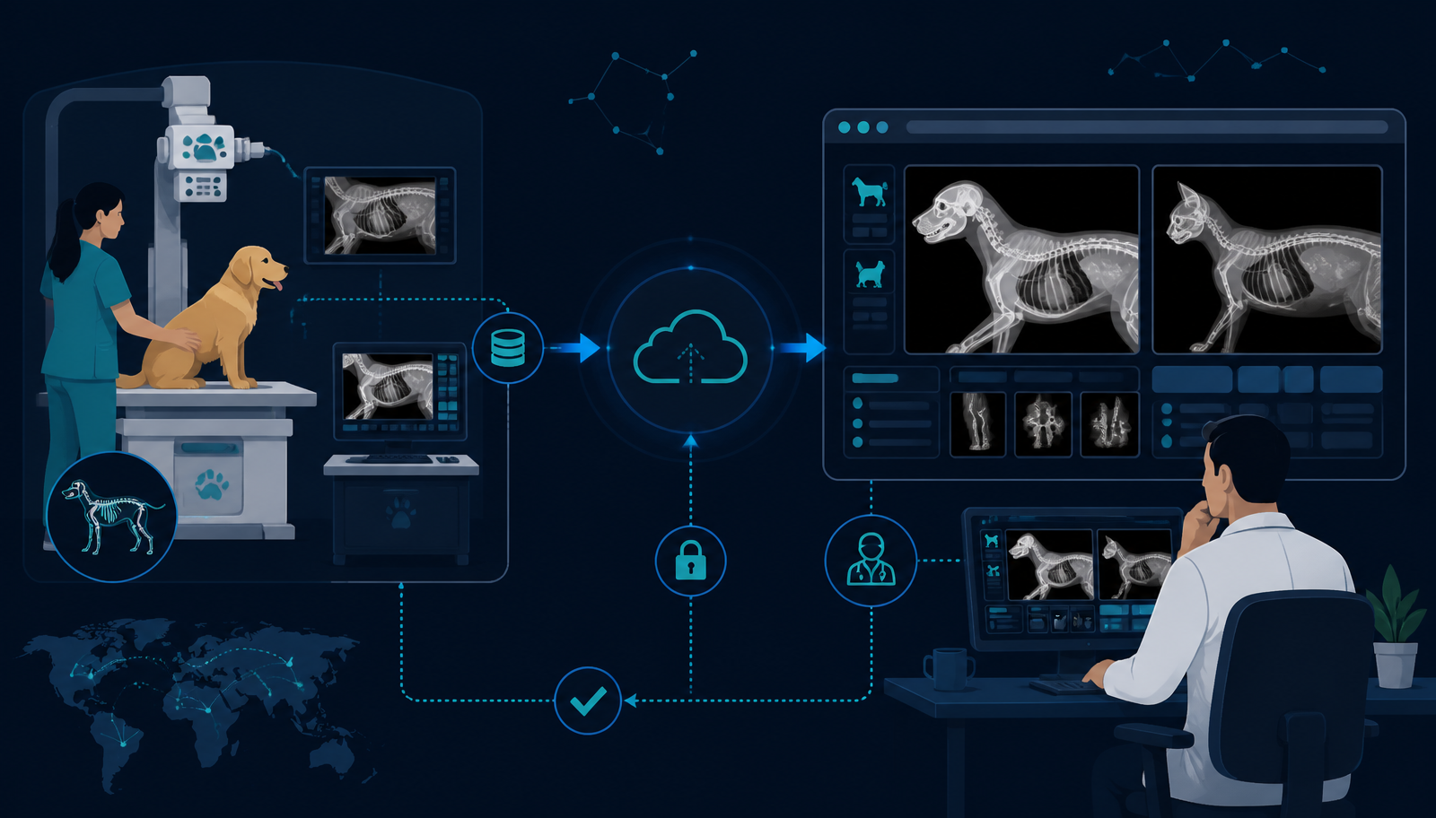 Cover image for the article A Veterinary Imaging Case, End to End