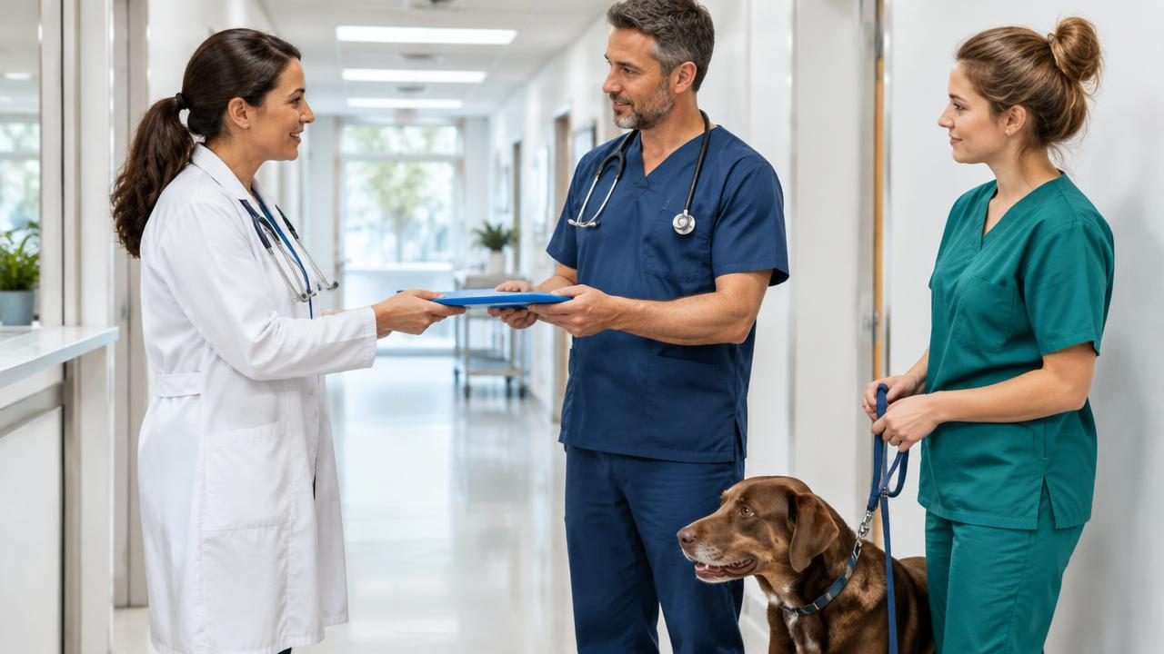 Cover image for the article Veterinary Imaging Records: A Clear Referral Handoff
